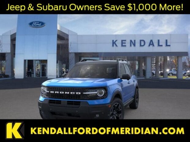 New 2025 Ford Bronco Sport Outer Banks 4D Sport Utility – 3FMCR9CN3SRF78946