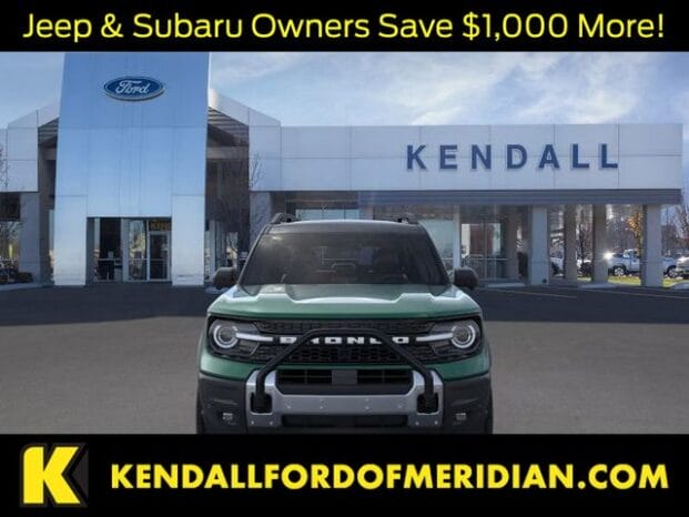 New 2025 Ford Bronco Sport Outer Banks 4D Sport Utility – 3FMCR9CN6SRF83896